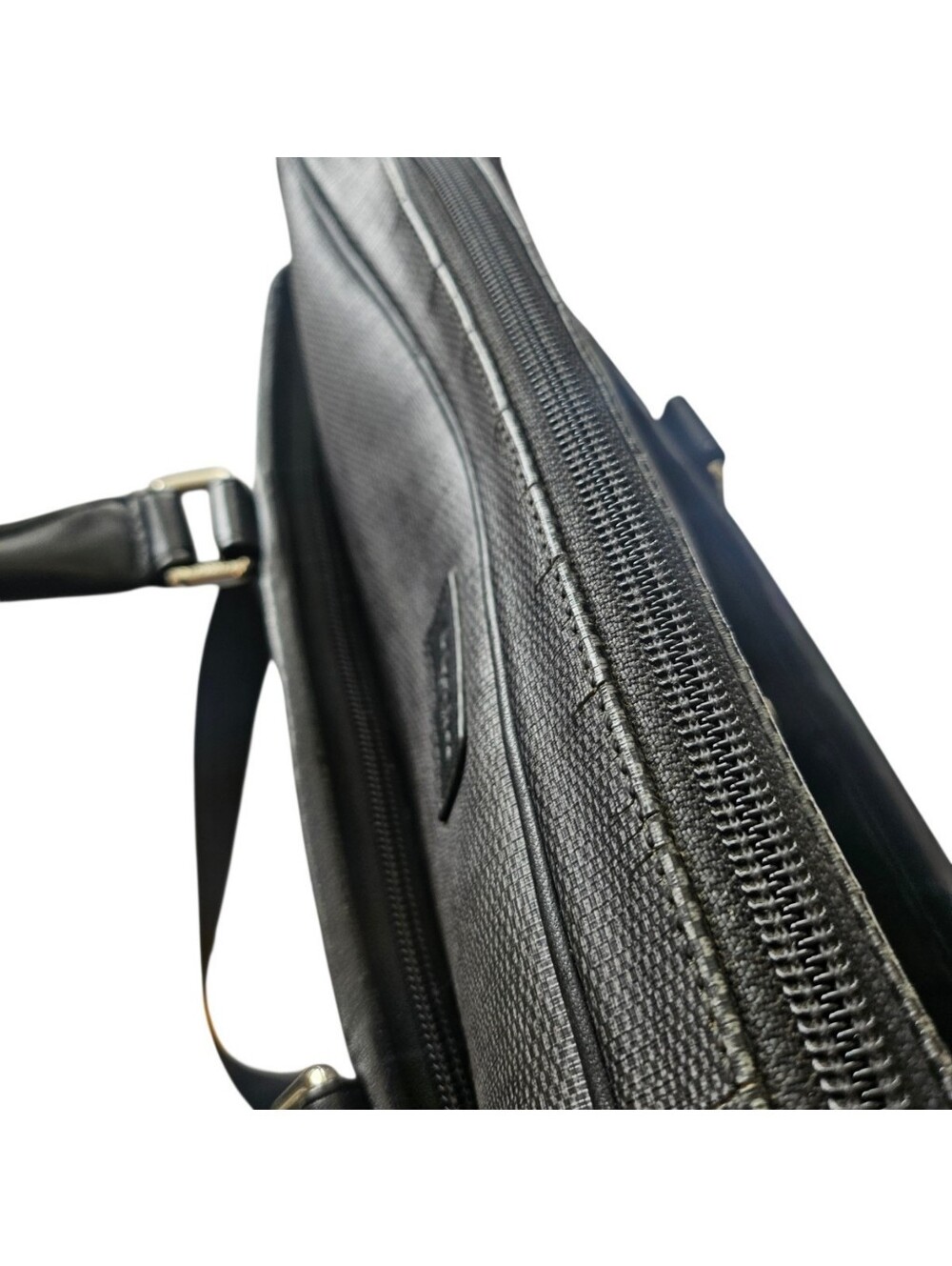 COACH Heritage Check 2-Way Slim Briefcase / Laptop Bag Style F71389 - Picture 13 of 14